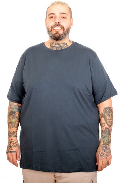 Büyük Beden Basic Tshirt 20031 Petrol Yeşili