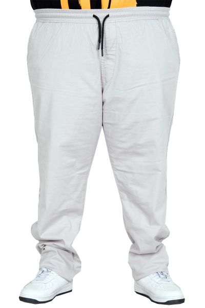 Büyük Beden Erkek Keten Jogger Pantolon Milano 21913 TAŞ RENGİ