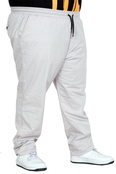 Büyük Beden Erkek Keten Jogger Pantolon Milano 21913 TAŞ RENGİ