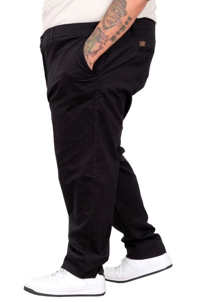Plus Size Mens Linen Summer Trouser 25850 BLACK