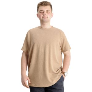 Waffle Basic T-shirt 20033 Bej