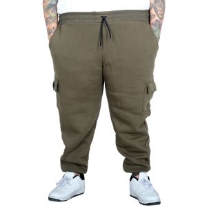3 Thread Cargo Pocket Sweatpants 20584 Khaki