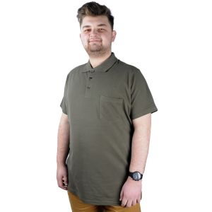 T-Shirt Polo Yaka Cepli Klasik 20550 Haki