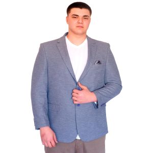Big Size Mens Classic Blazer Jacket BRITANYA 23028 Blue
