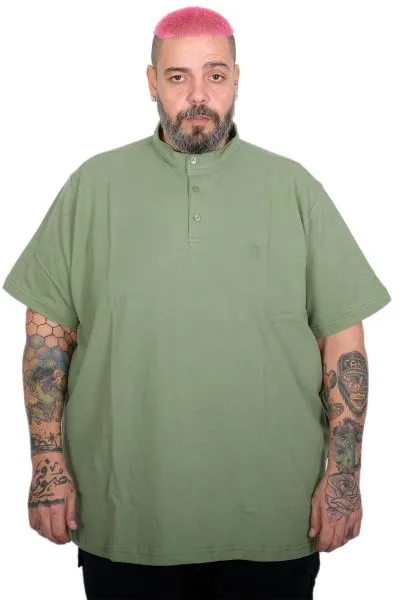Büyük Beden Erkek Hakim Yaka Polo T-Shirt U24339 CAGLA