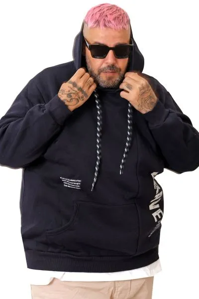 Erkek Sweatshirt Kapsonlu Brave U25806