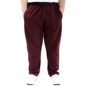 Big Size Mens Sweatpants Classic two yarn 11100 Plum