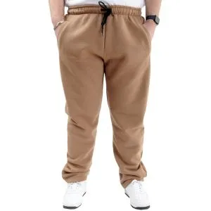 Big-Tall Men s Sweatpants Classic 3 Yarn 11103 Milky brown