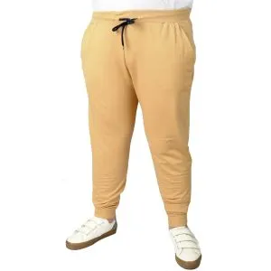 Big Size Men Sweatpants Narrow Trotters 20507 Black