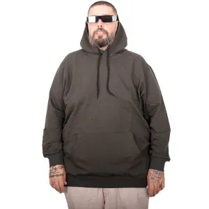 Men Sweatshirt  Bicycle Collar Basic 20131 Black
