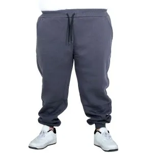 Big Size Men 3 Thread Sweatpants 20583 Smoke