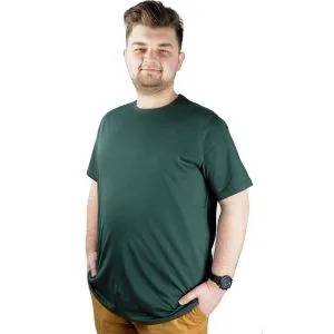 Big-Tall Men Round Collar T-Shirt Basic 20031 Naphta