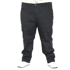 Big Tall Men Jeans 21920 Black