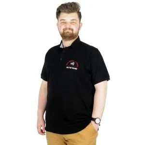 Men s T shirt Polo Collar MDX Club 22305 White