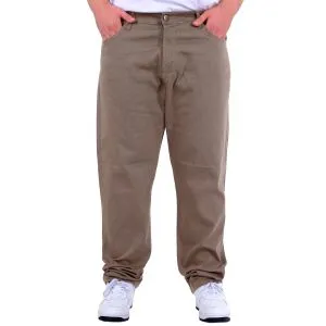 Big Size Men Gabardinee Pants 5 Pockets Doğa Classic 22920 Beige