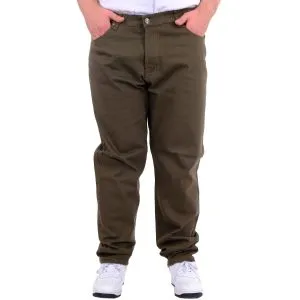 Big Size Men Gabardinee Pants 5 Pockets Doğa Classic 22920 Khaki