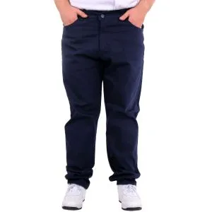 Big Size Men Gabardinee Pants 5 Pockets Doğa Classic 22920 Navy blue