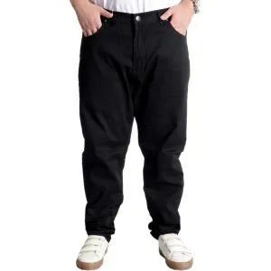Big Size Trouser Gabardinee Jogger Doga 22920 Black