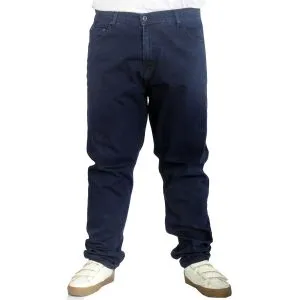 Big Size Mens denim STEFANO BLUE 22938 Navy Blue