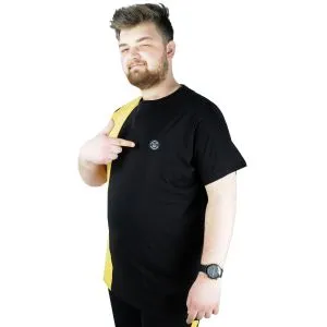 Big-Tall Men T shirt Supreme MD08 22134 Black