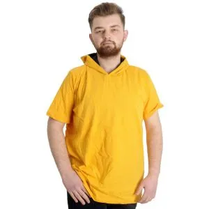 Big Size Mens T-Shirt Hoodie 23118 Hardal