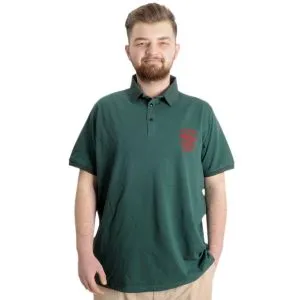 Big Size Mens T-Shirt Polo OCEAN JOURNEY 23319 Naphtha