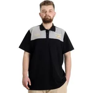 Big Size Mens T-Shirt Polo CHNGYRMD 23328 Black