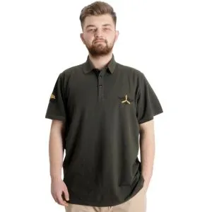Big Size Mens T-Shirt Polo AIRFORCE 23337 Khaki
