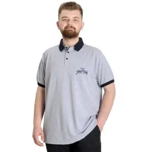 Büyük Beden Erkek Polo T-shirt GOOD TIMES 23345 Grimelanj
