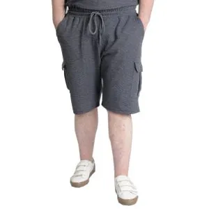 Big Size Mens Short Cargo Pocket WAFFLE 23500 AntraMelange