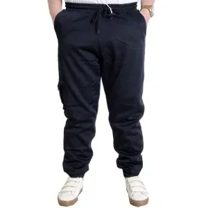 Man Trouser Summer Cargo Pocket JOGGER BAHAR 23912 Navy Blue