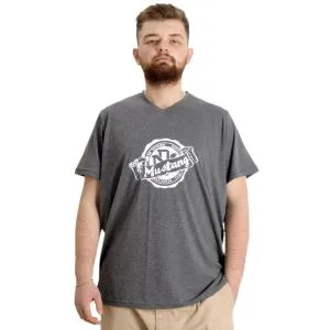 V Yaka T-shirt MUSTANG 23034 Antramelanj