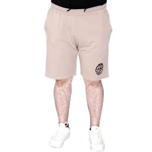 Big Size Mens Short Good Vibes 25503 Grey