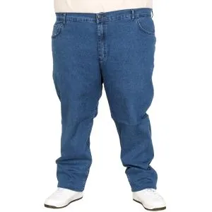 Big Size Men Denim Gerze Blue Pants 25900 Light Blue