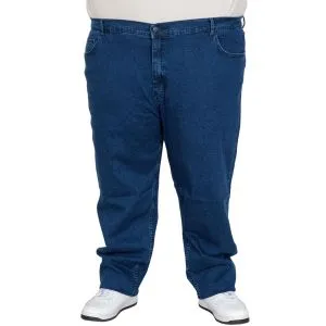 Plus Size Men Denim Gerze Blue Pants 25900 Blue