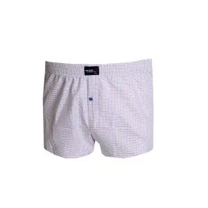 Big Size Mens Boxer Desenli Poplin 6348 Hardal