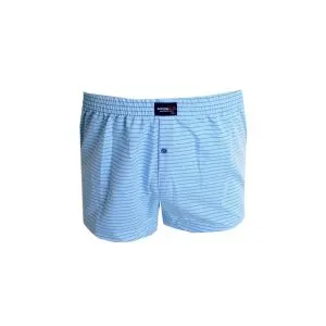 Big Size Mens Boxer Desenli Poplin 6348 Brown