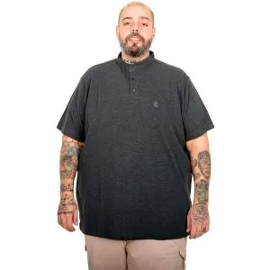 Hakim Yaka Polo T-Shirt U24339 ANTRASIT