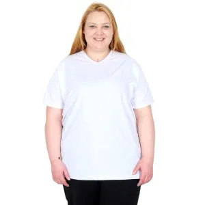 Elastan V NECK Tshirt 20150 WHITE