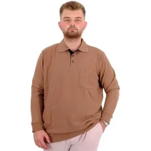 Big Tall Men Sweatshirt Old Traderouts 20415 Black