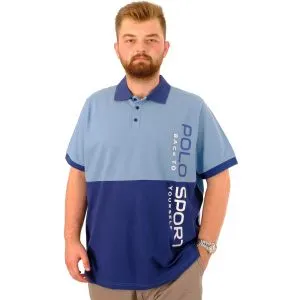 Big Size Mens Polo T-Shirt POLO SPORT U24323 Indigo