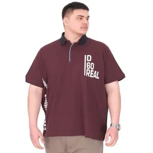 Big Size Mens Tshirt Plum U25309