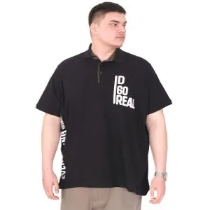 Big Size Mens Tshirt Black U25309