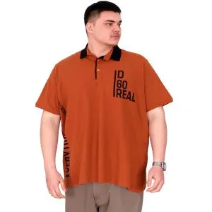 Big Size Mens Tshirt Cinnamon U25309