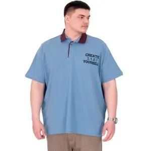 Big Size Mens Tshirt Blue U25310