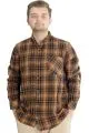 Mens Shirt lumberjack shirt 21394 Black-Hardal
