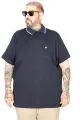 Büyük Beden T shirt Polo Likralı Süprem Cepli 21558 Lacivert LACIVERT