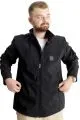 Büyük Beden Erkek Mont Waterproof Softshell 21232 Siyah [product_color]