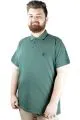 Büyük Beden T shirt Polo Likralı Süprem Nakış 21554 Nefti NEFTI