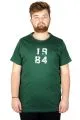 Büyük Beden Tshirt Bisiklet Yaka 1984 Goldies 21130 Nefti NEFTI